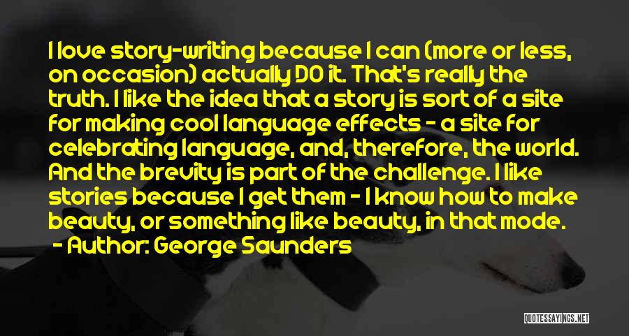 Celebrating Love Quotes By George Saunders