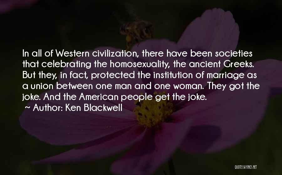 Celebrating Marriage Quotes By Ken Blackwell