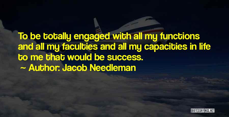 Celebration Of Success Quotes By Jacob Needleman