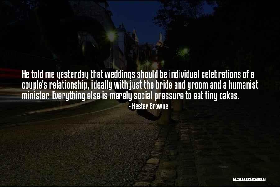Celebrations Quotes By Hester Browne Celebrations Quotes By Hester Browne