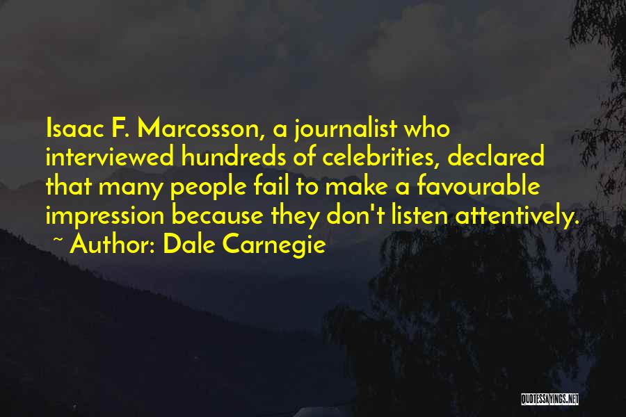 Celebrities Quotes By Dale Carnegie