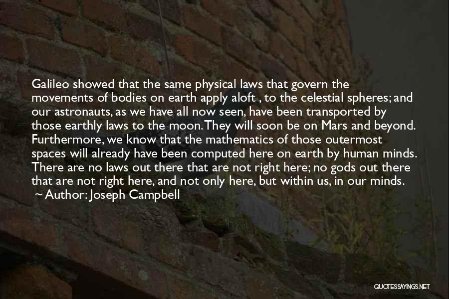 Celestial Bodies Quotes By Joseph Campbell