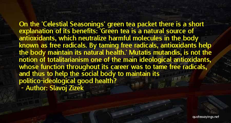 Celestial Seasonings Quotes By Slavoj Zizek