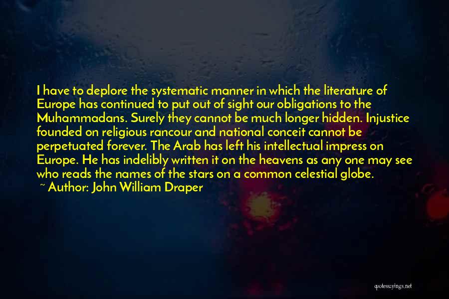 Celestial Stars Quotes By John William Draper