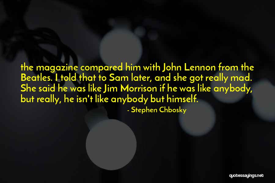 Celi Bee Quotes By Stephen Chbosky