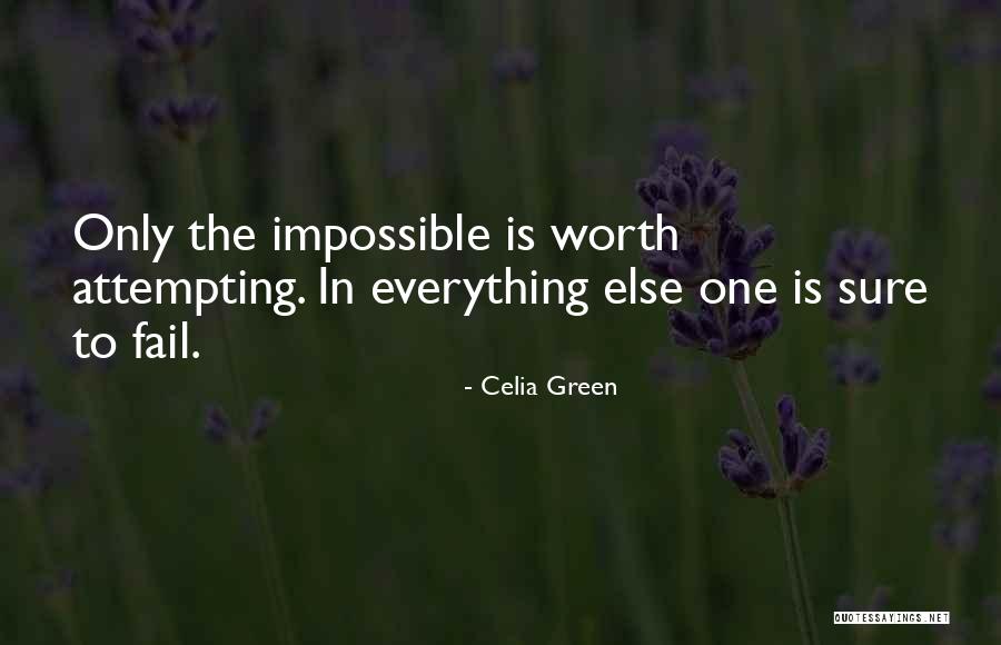 Celia Green Quotes 1467670