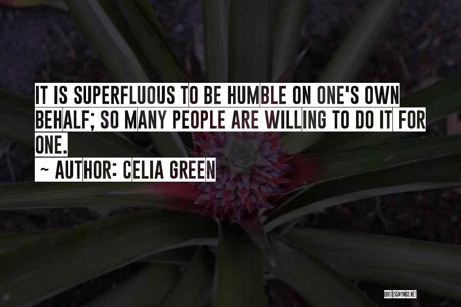 Celia Green Quotes 2220524