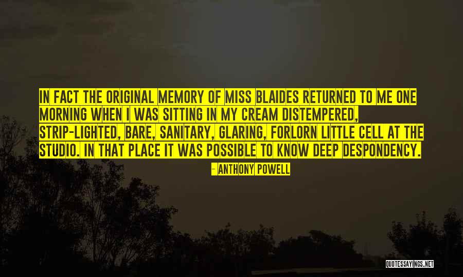 Cell One Quotes By Anthony Powell