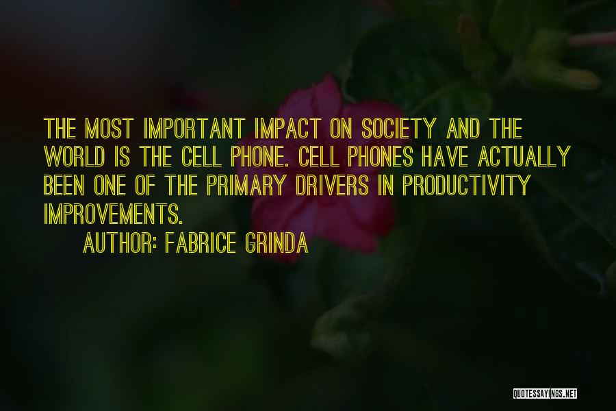 Cell One Quotes By Fabrice Grinda
