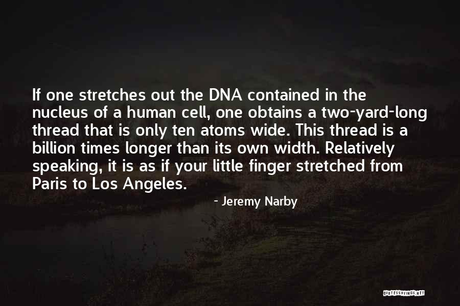 Cell One Quotes By Jeremy Narby