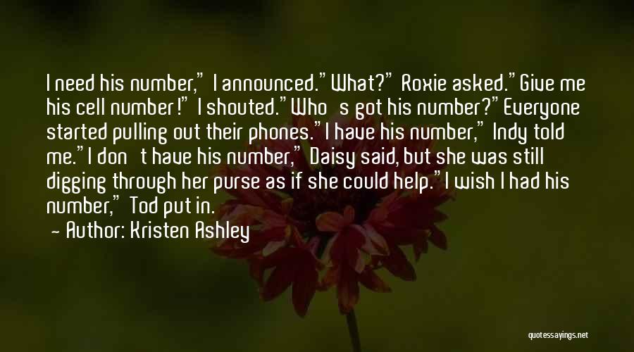 Cell Phones Funny Quotes By Kristen Ashley