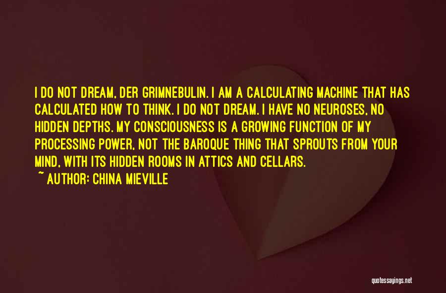 Cellars Quotes By China Mieville
