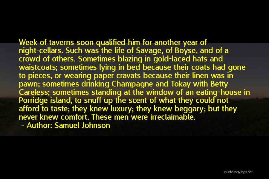 Cellars Quotes By Samuel Johnson