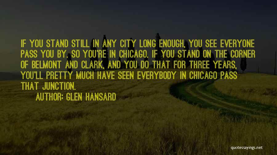 Cellinis Saliera Quotes By Glen Hansard