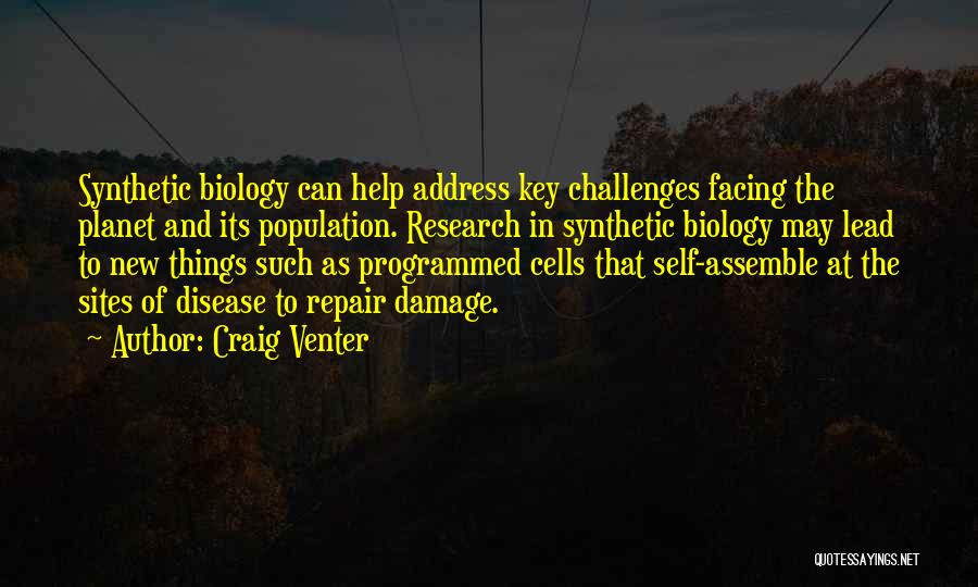 Cells In Biology Quotes By Craig Venter