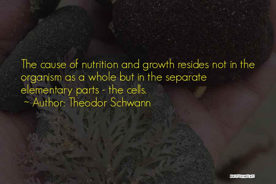 Cells In Biology Quotes By Theodor Schwann