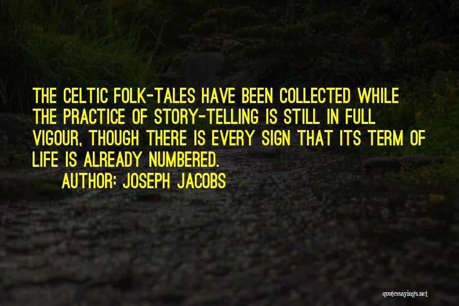 Celtic Quotes By Joseph Jacobs