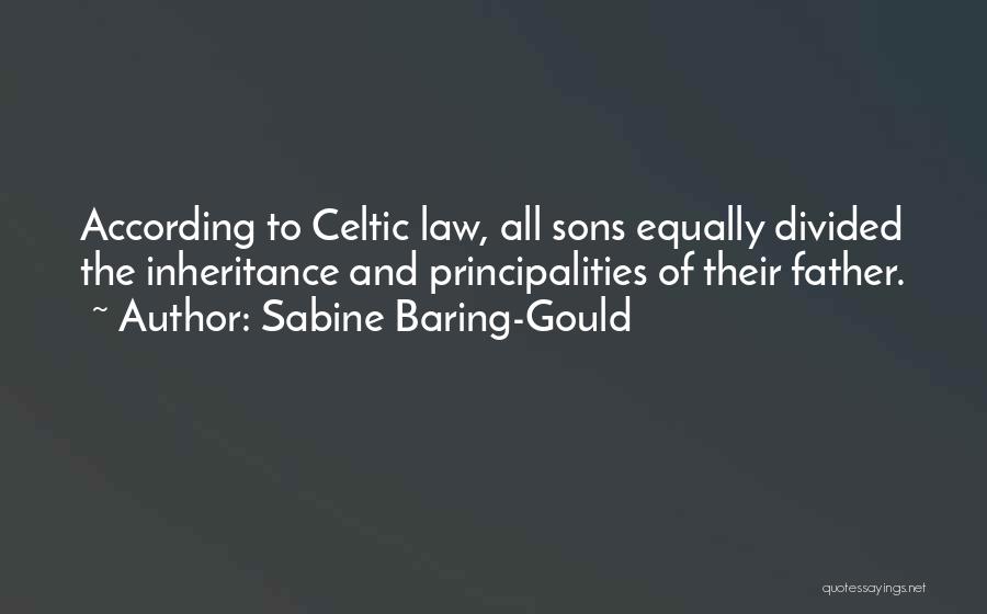 Celtic Quotes By Sabine Baring-Gould