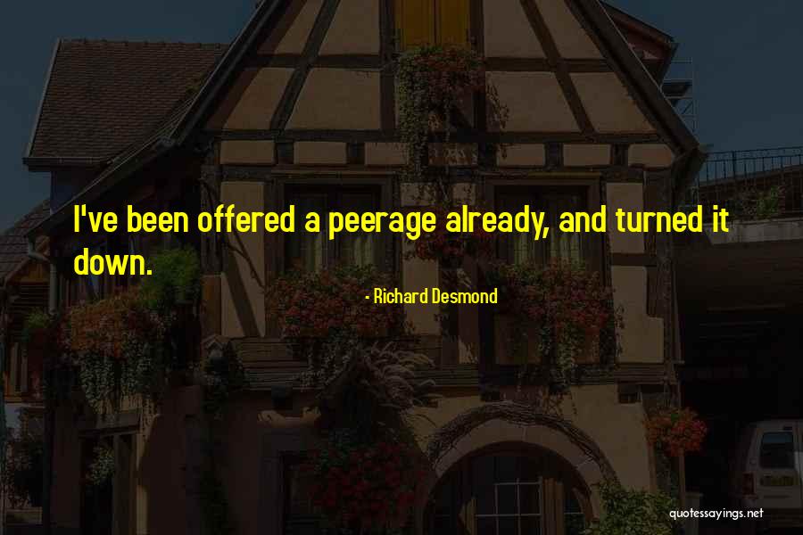Celys Johana Quotes By Richard Desmond Celys Johana Quotes By Richard Desmond