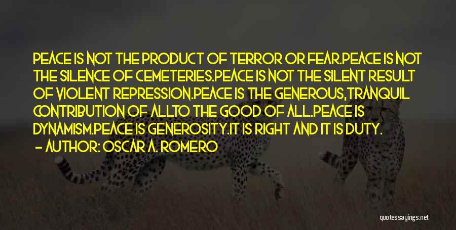 Cemeteries Quotes By Oscar A. Romero