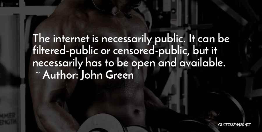Censored Quotes By John Green