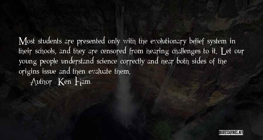 Censored Quotes By Ken Ham
