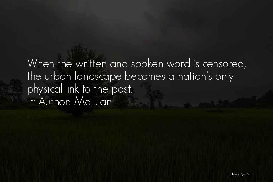 Censored Quotes By Ma Jian