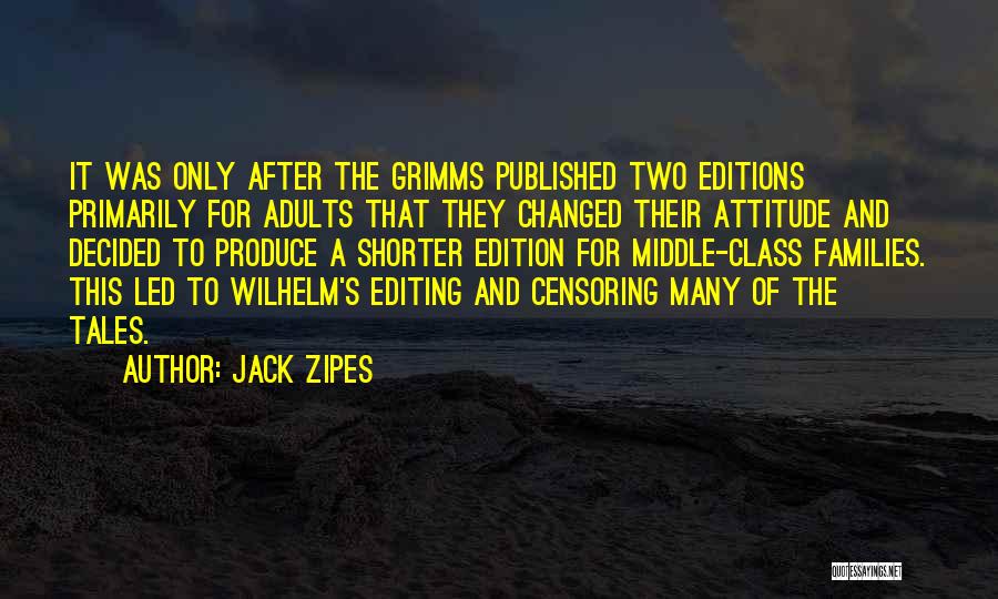Censoring Quotes By Jack Zipes