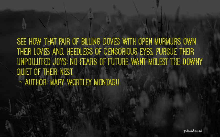 Censorious Quotes By Mary Wortley Montagu