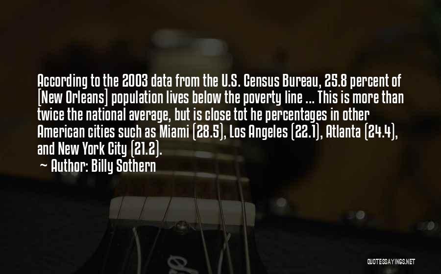 Census Data Quotes By Billy Sothern