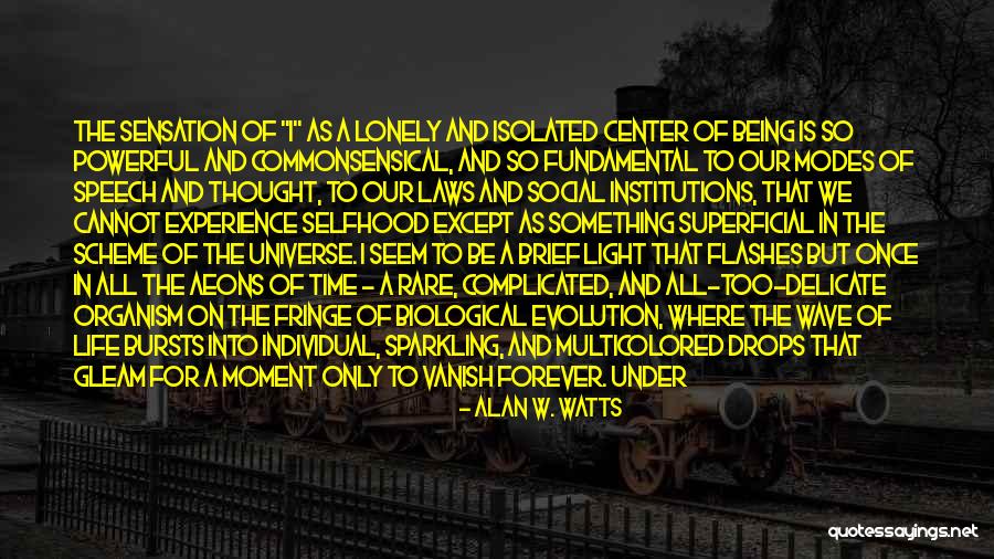 Center Of My Life Quotes By Alan W. Watts Center Of My Life Quotes By Alan W. Watts