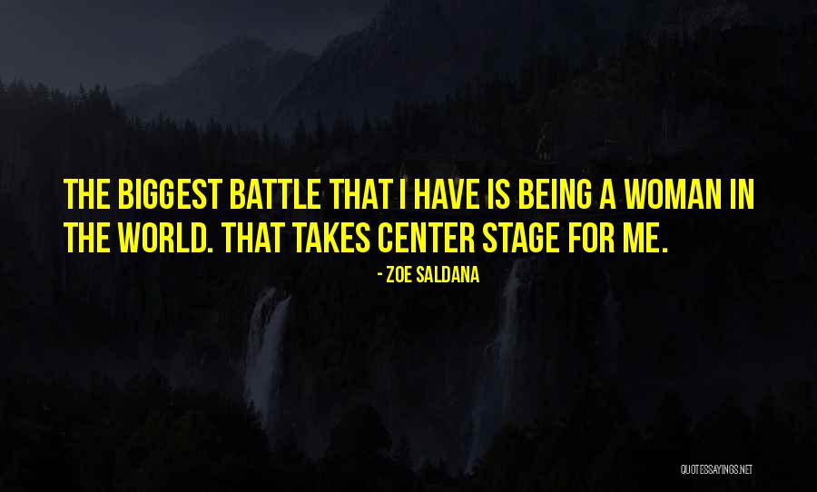 Center Stage 2 Quotes By Zoe Saldana