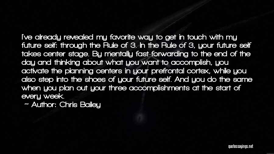 Center Stage Quotes By Chris Bailey