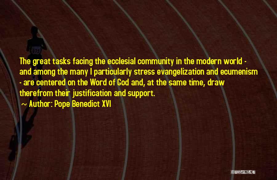 Centered Quotes By Pope Benedict XVI