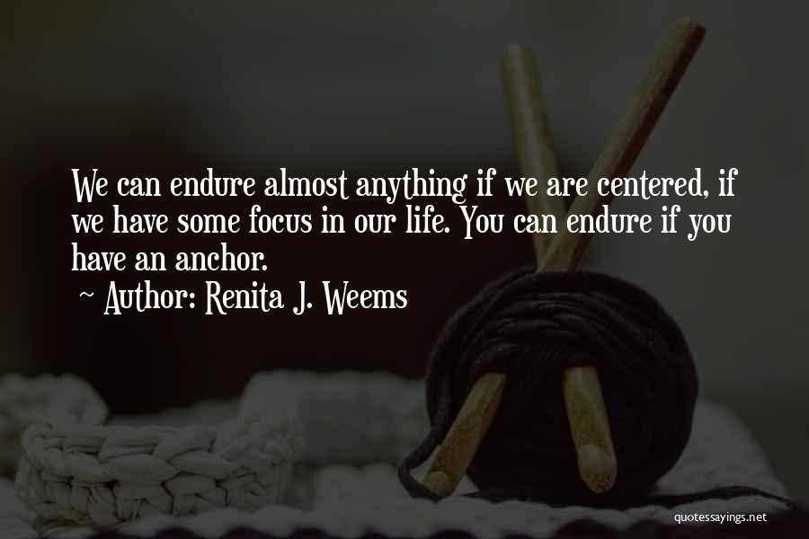 Centered Quotes By Renita J. Weems