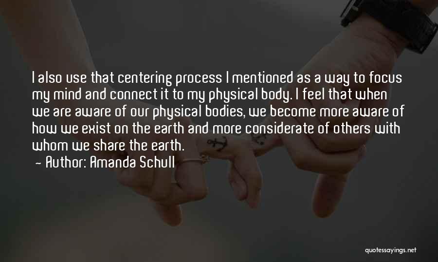 Centering Quotes By Amanda Schull