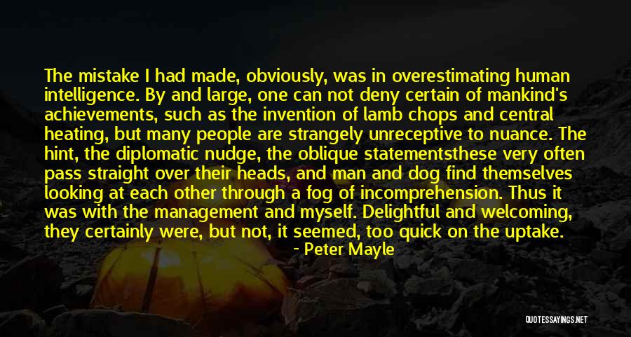 Central Intelligence Quotes By Peter Mayle Central Intelligence Quotes By Peter Mayle