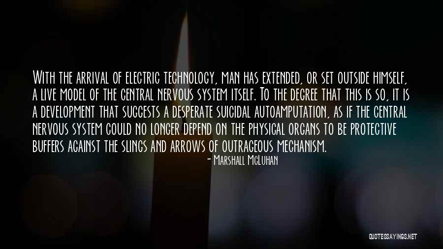 Central Nervous System Quotes By Marshall McLuhan Central Nervous System Quotes By Marshall McLuhan