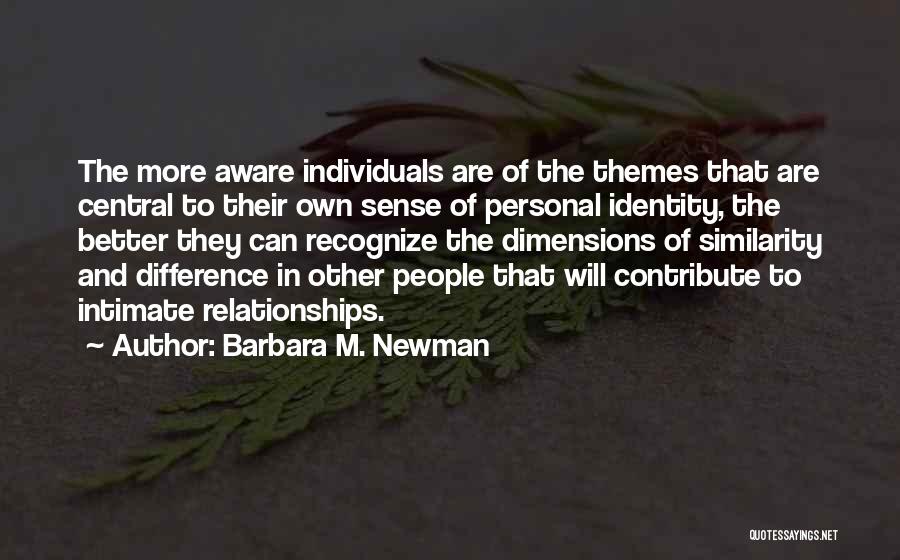 Central Quotes By Barbara M. Newman