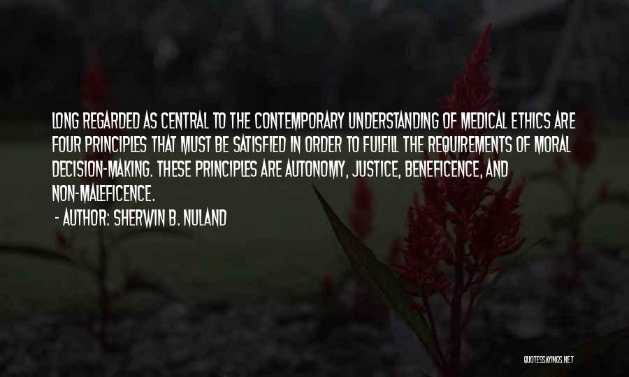 Central Quotes By Sherwin B. Nuland