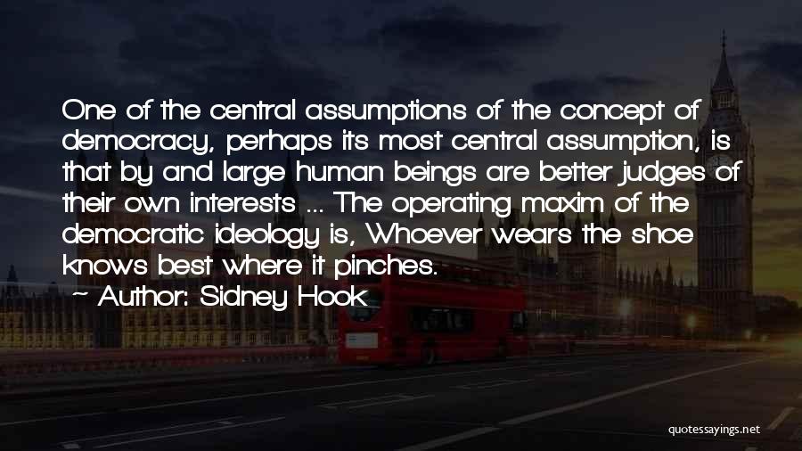 Central Quotes By Sidney Hook