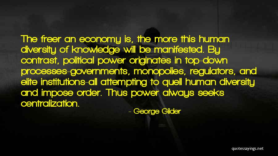 Centralization Of Power Quotes By George Gilder Centralization Of Power Quotes By George Gilder