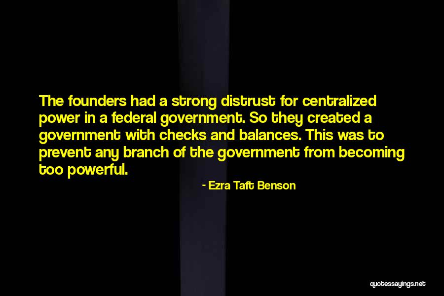 Centralized Federal Government Quotes By Ezra Taft Benson Centralized Federal Government Quotes By Ezra Taft Benson