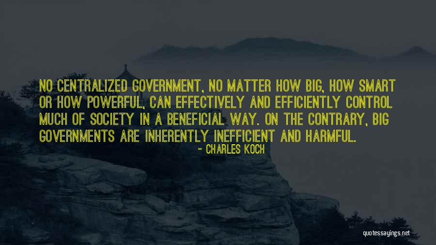 Centralized Quotes By Charles Koch