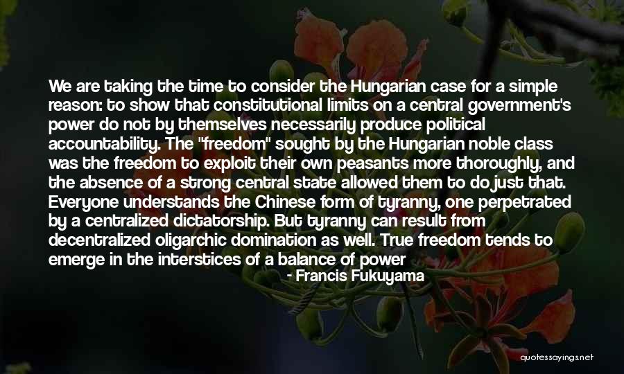 Centralized Quotes By Francis Fukuyama