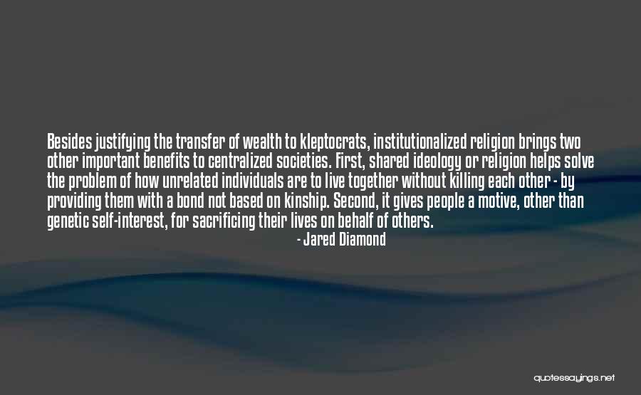 Centralized Quotes By Jared Diamond