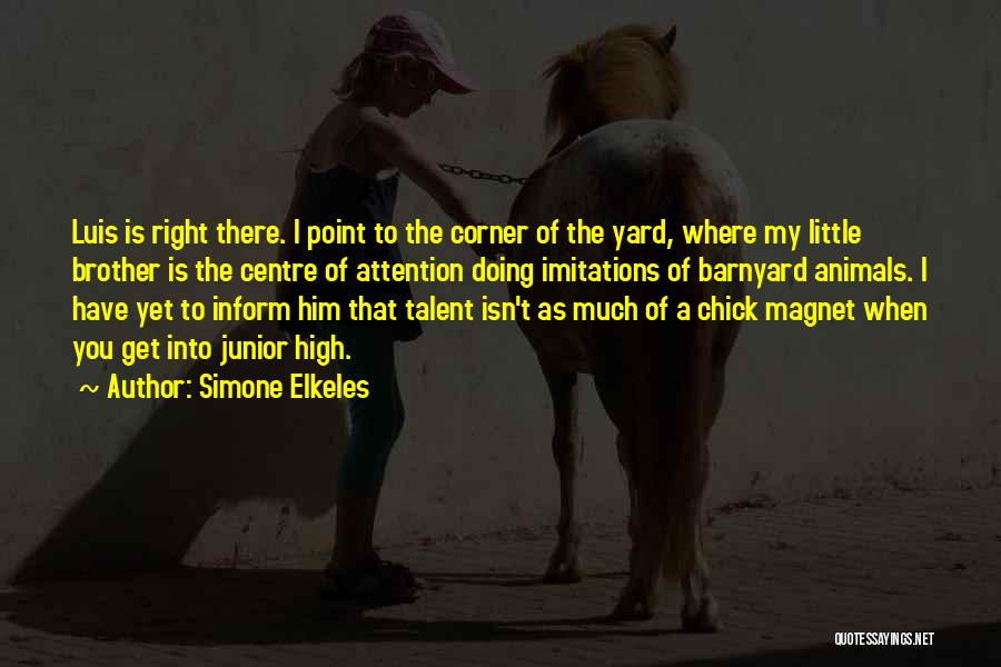 Centre Of Attention Quotes By Simone Elkeles