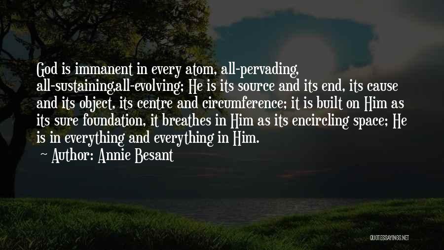 Centre Quotes By Annie Besant