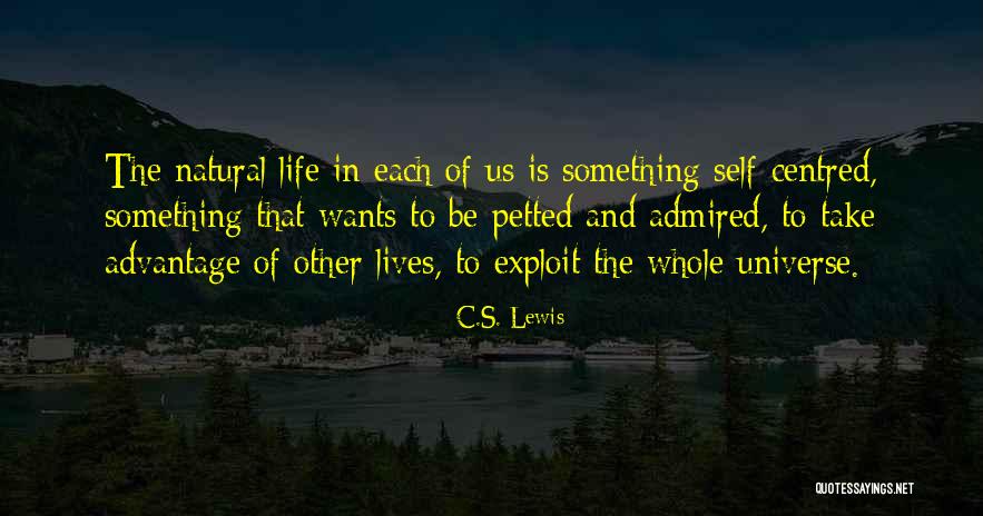 Centred Quotes By C.S. Lewis Centred Quotes By C.S. Lewis