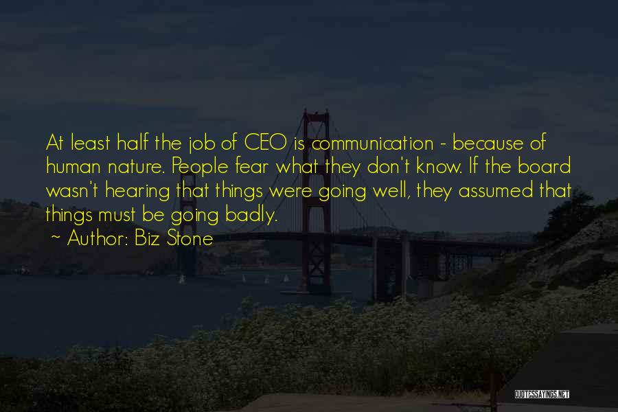 Ceo Leadership Quotes By Biz Stone